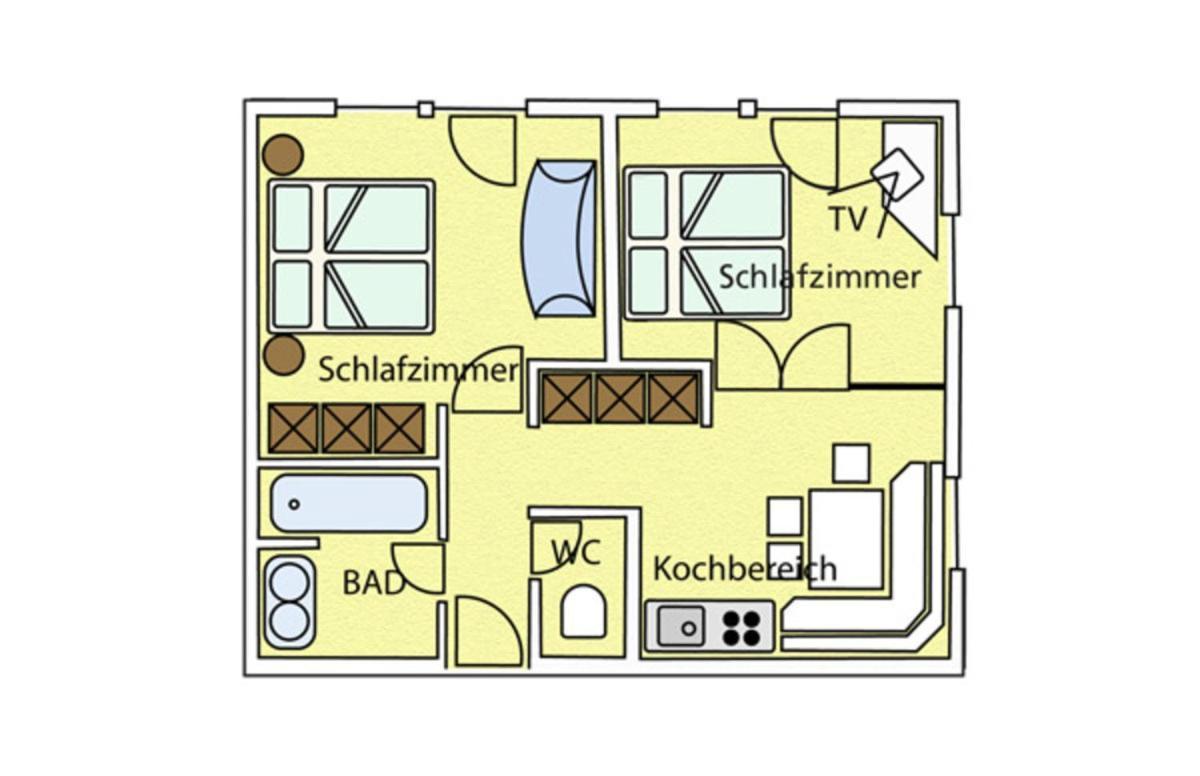 Appartement Landhaus Rosengartl Krimml à Oberkrimml Chambre photo